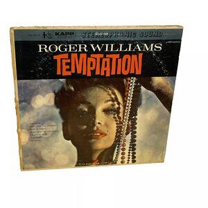 Roger Williams Temptation (Vinyl, 1960) Kapp KS-3217 Good LP Record Album